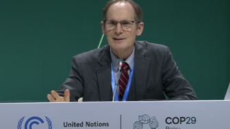 The Climate Center's Barry Vesser at COP29.